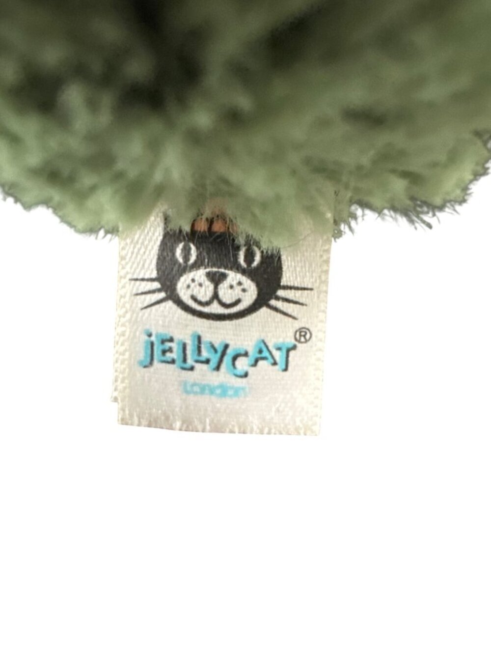Jellycat RETIRED Squiggles Plush Frog Stuffed Animal - Green - Picture 4 of 5